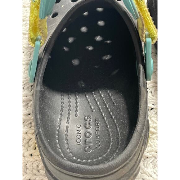 Croc All Terrain Clogs Waterproof Slip On Shoes Mens 5 Womens 7 206340 Black